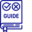 An icon of a book titled